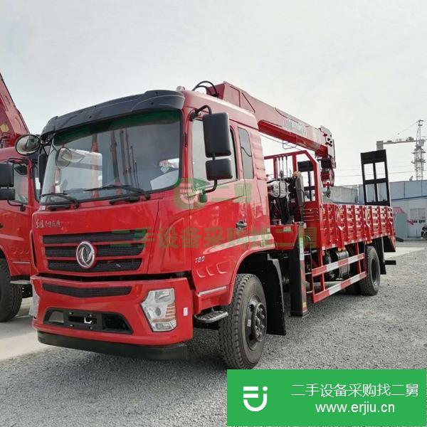 湖北出售二手東風160馬力8噸隨車吊