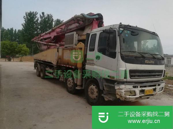 安徽出售二手48米鴻得利泵車