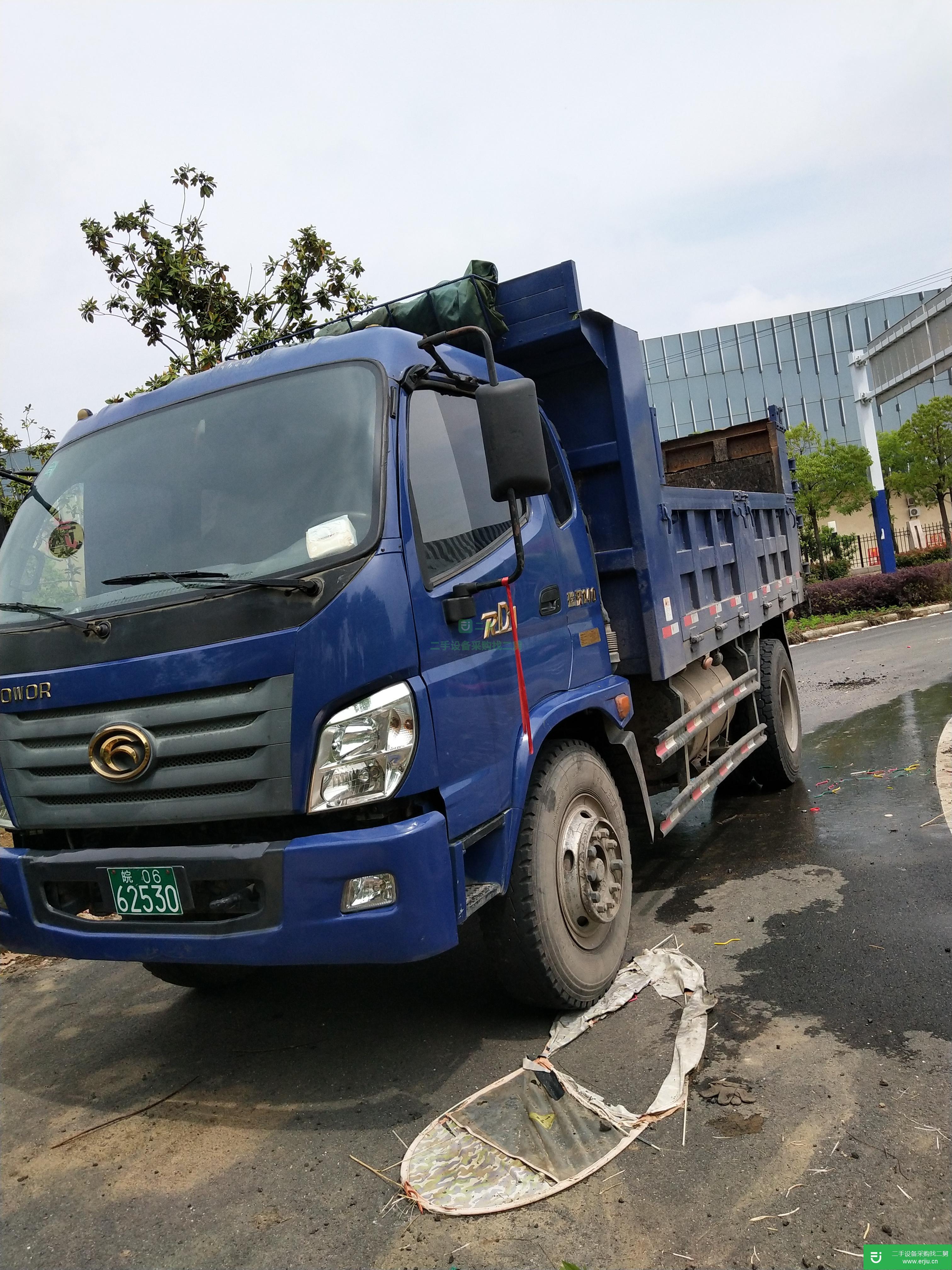 安徽出售二手福田瑞沃自卸車