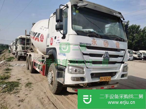 黑龍江出售二手豪沃攪拌車