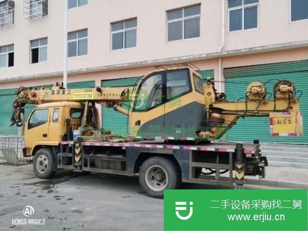 河南出售二手森源八噸隨車吊