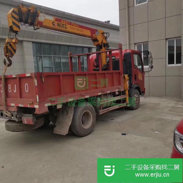 湖北出售二手豪曼隨車吊