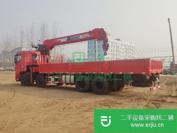 河南出售二手東風前四后八16噸隨車吊