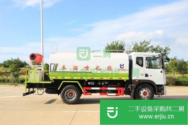 湖南出售二手國六東風D9帶霧炮灑水車