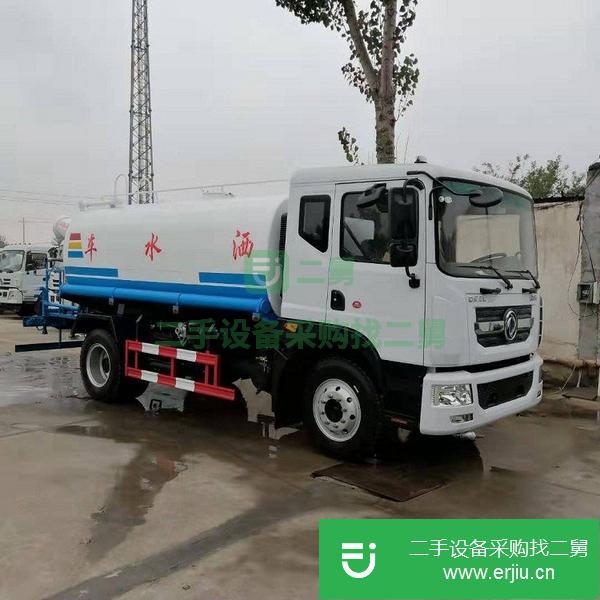山東出售二手10立方國五灑水車