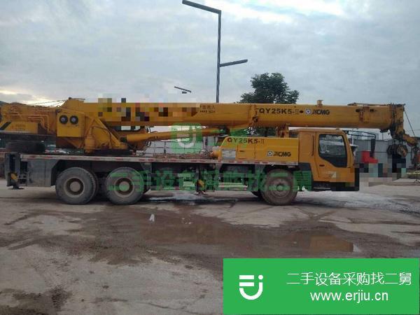 陜西出售二手徐工25K吊車