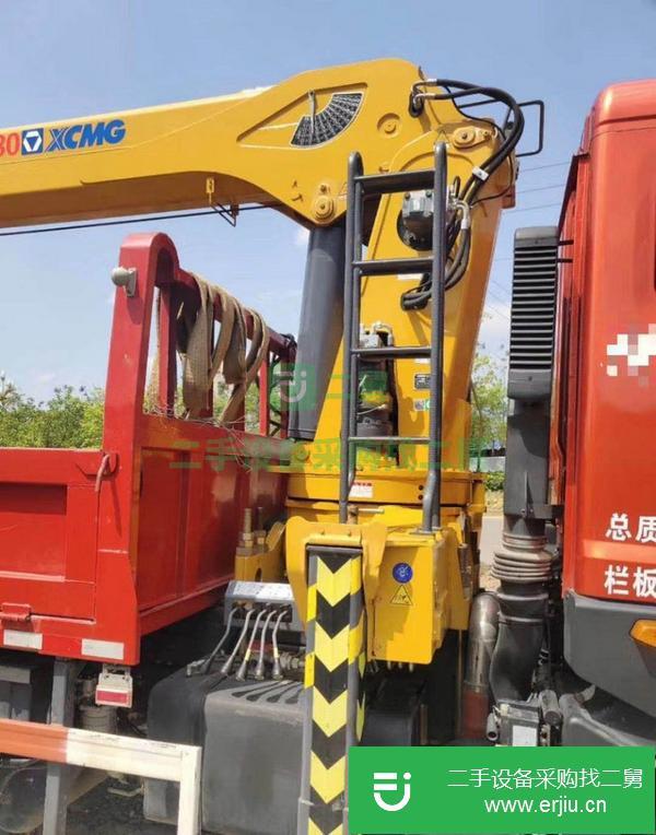 湖北出售二手徐工12噸隨車吊