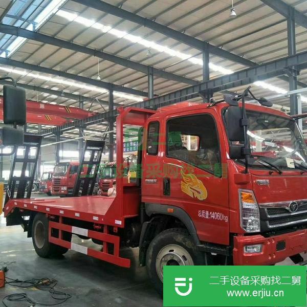 山西出售二手重汽豪曼挖機運輸車