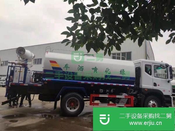湖北出售二手國六東風多利卡D9綠化灑水車