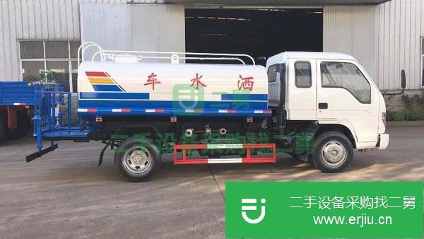 湖北出售二手5噸福田灑水車