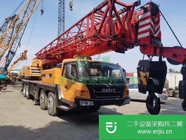 新疆出售三一75噸吊車!車況板正,接手干活,原裝電腦完好