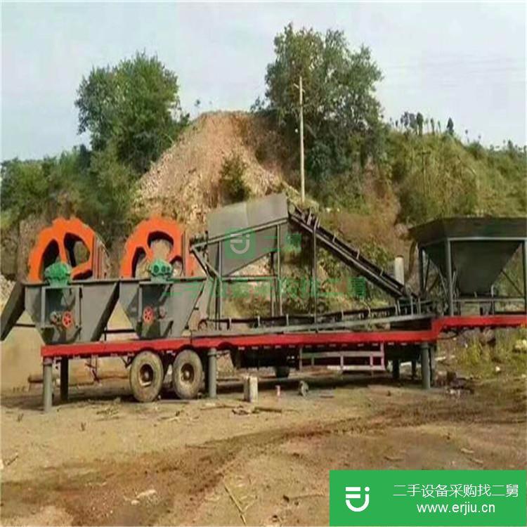 山東出售二手移動(dòng)洗砂機(jī)