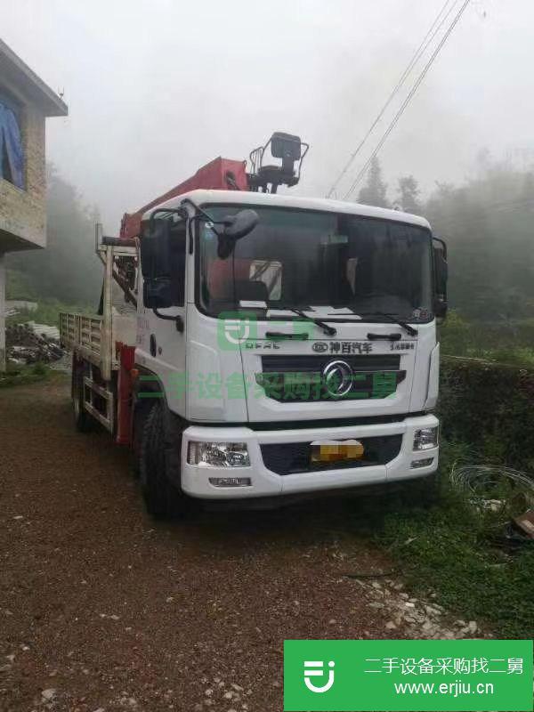 湖北出售二手180馬力長興8噸4節臂隨車吊