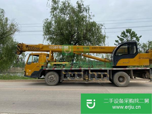 江蘇出售二手柳工12噸汽車吊