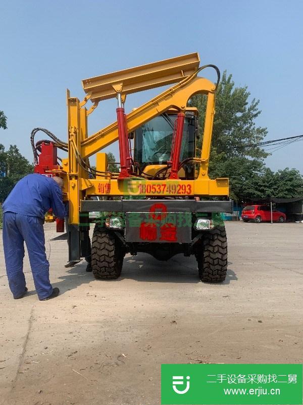 山東出售二手高速公路護(hù)欄打樁機(jī)