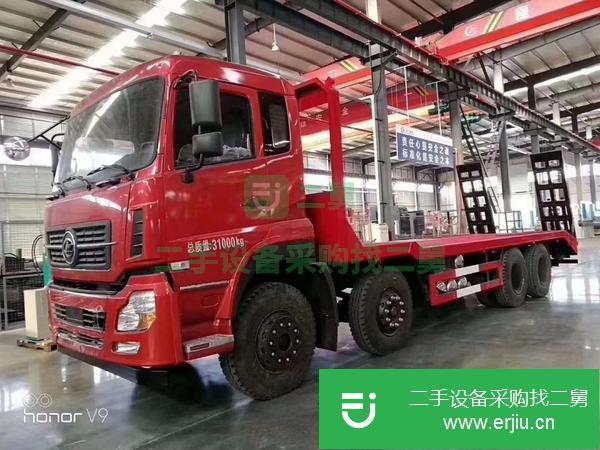 上海出售二手程力前四后八平板運輸車