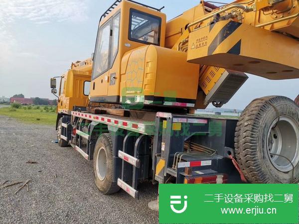 河北出售二手無(wú)事故徐工吊車12噸
