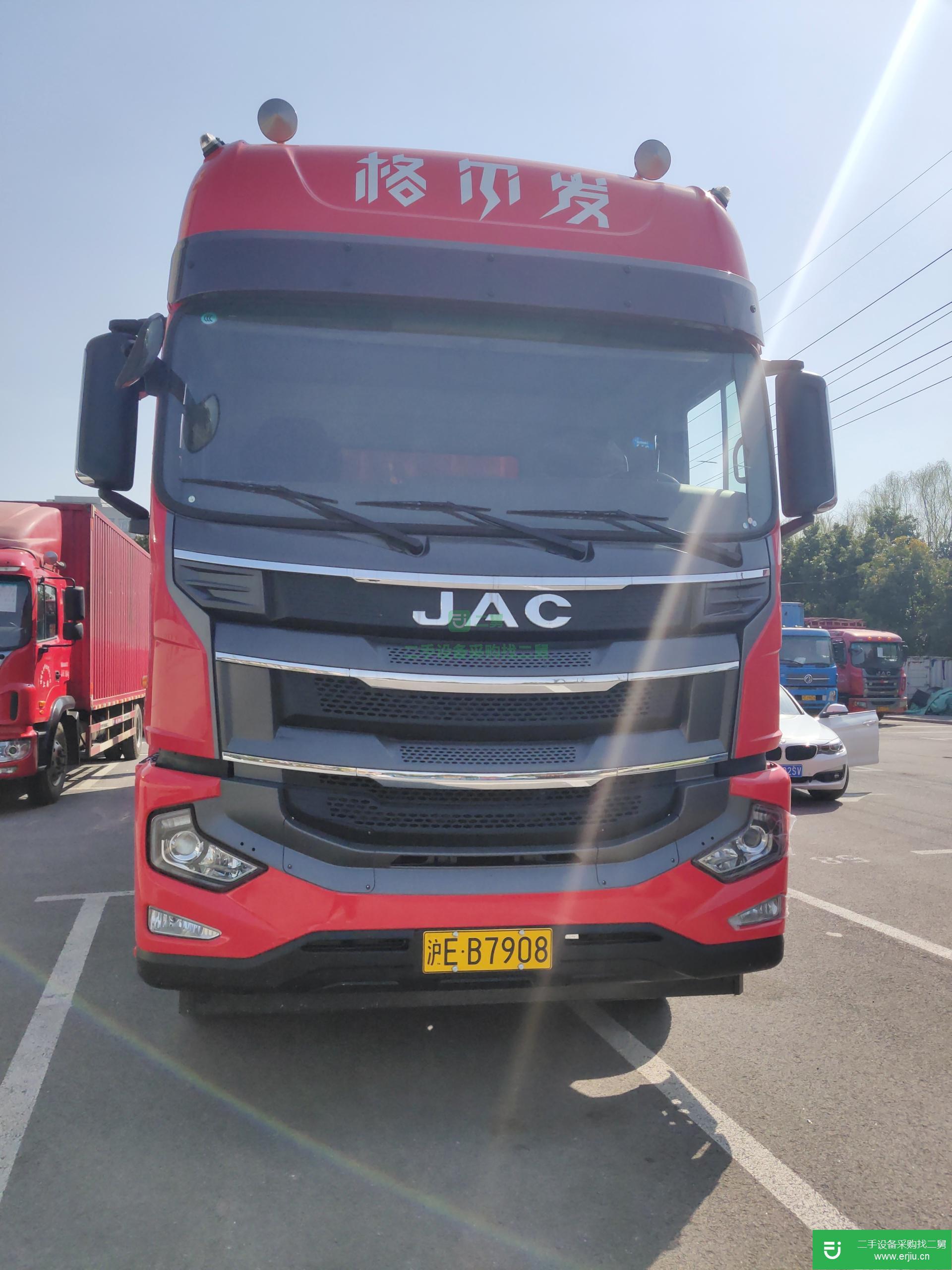 上海出售二手江淮格爾發(fā)箱式貨車