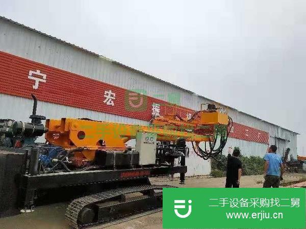 河南出售二手高速公路護欄打樁機