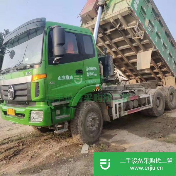 內蒙古出售二手國五歐曼自卸車