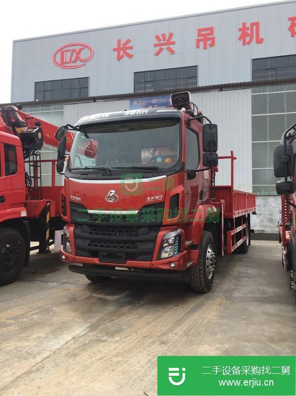 湖北出售二手東風(fēng)柳汽10噸5節(jié)隨車吊