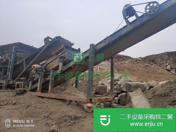河南出售二手移動制砂機