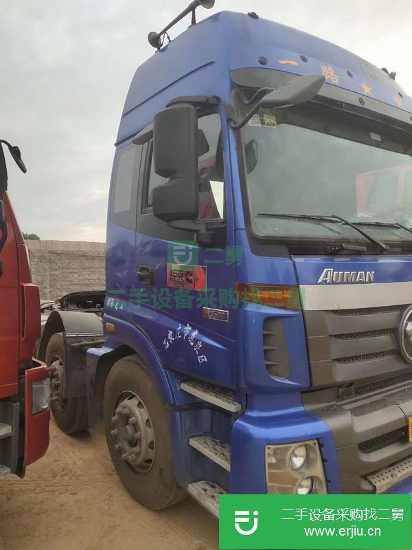 河北出售二手歐曼牽引車，全車輪胎九成新，原版