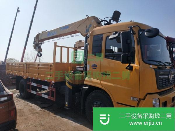 湖北出售二手東風10噸隨車吊