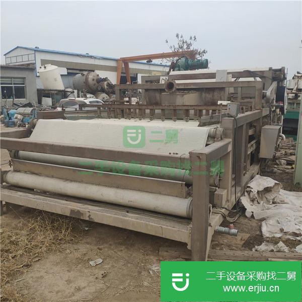山東出售二手帶式壓濾機(jī)
