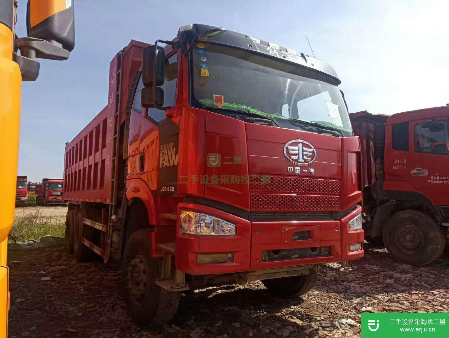 江西出售二手一汽解放自卸車