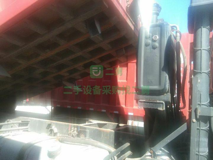 河北出售二手八成新的歐曼ETX后八輪自卸車