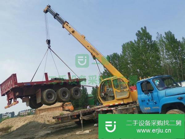 河南出售二手徐工8B. 5隨車吊
