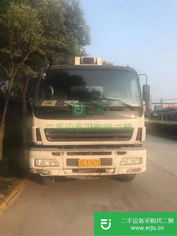 江蘇出售二手中聯(lián)五十鈴47米泵車