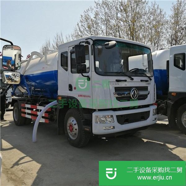 山東出售二手東風多利卡12噸吸污車