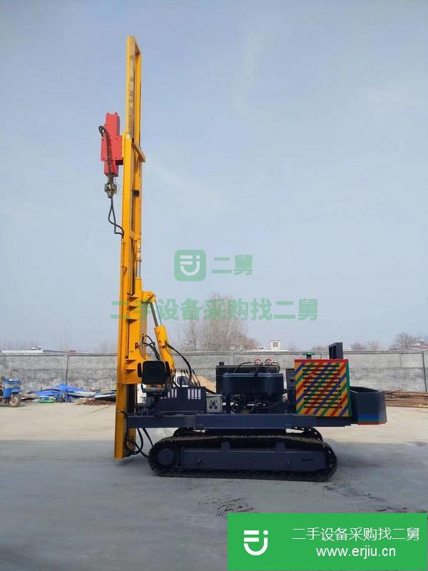 內蒙古出售二手光伏安裝液壓打樁機