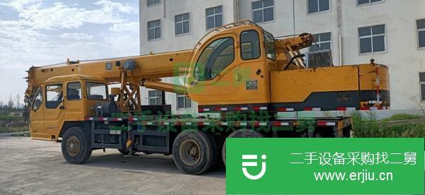 河南出售二手徐工吊車16噸  手續齊全