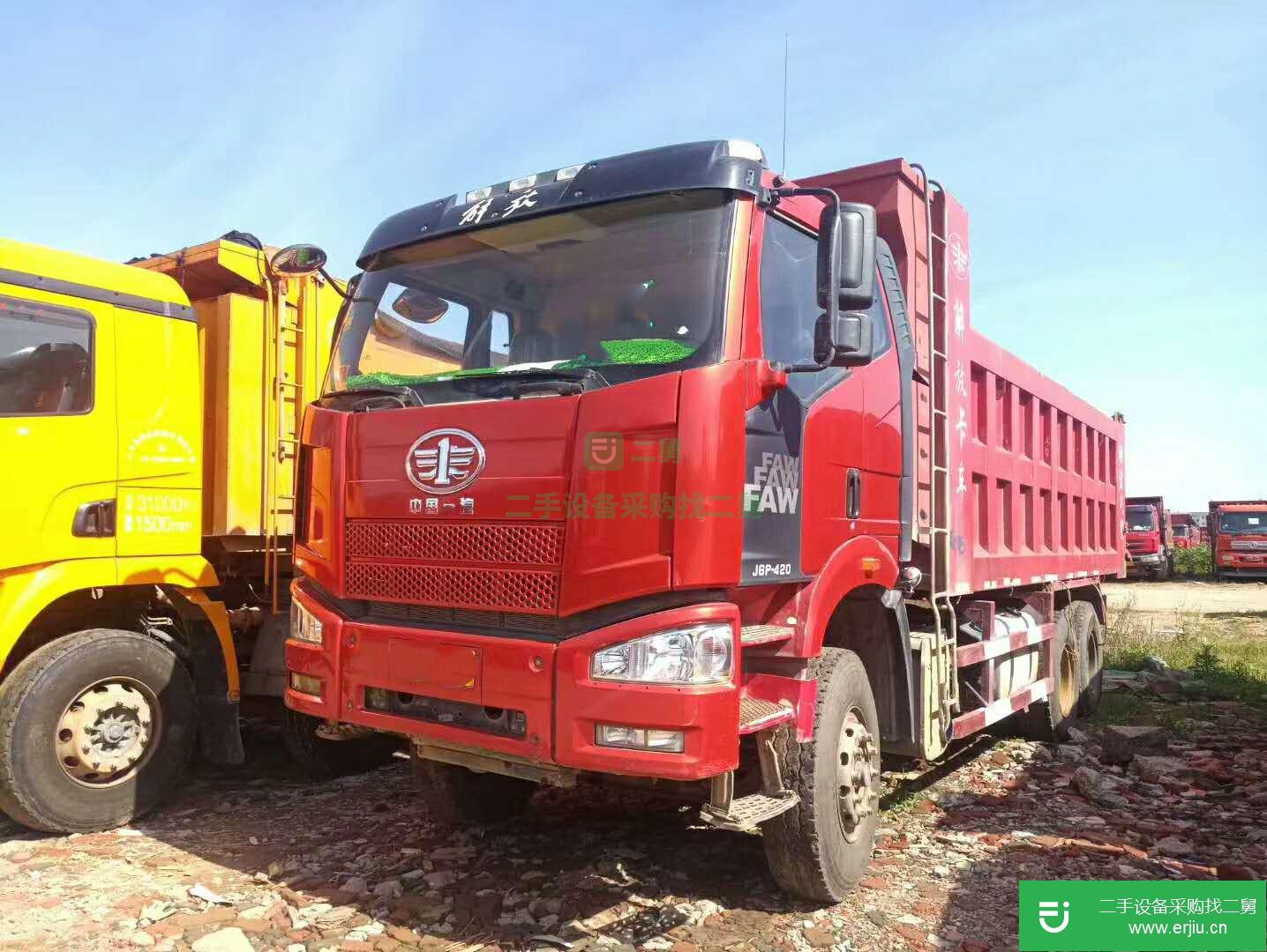 江西出售二手一汽解放自卸車