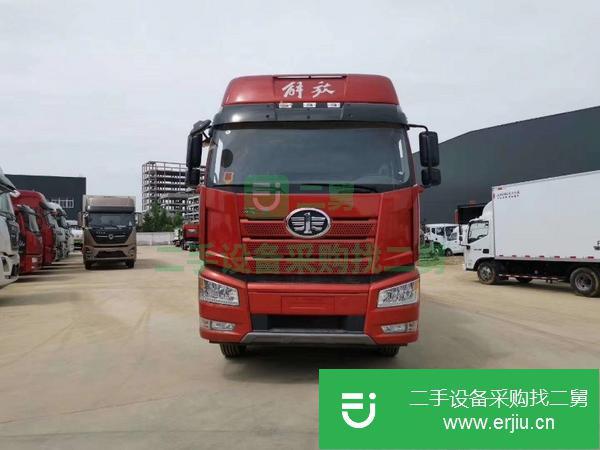 廣東出售二手9.6米解放冷藏車