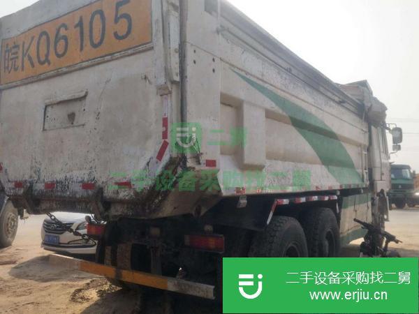 山東出售二手德龍自卸車后八輪國四
