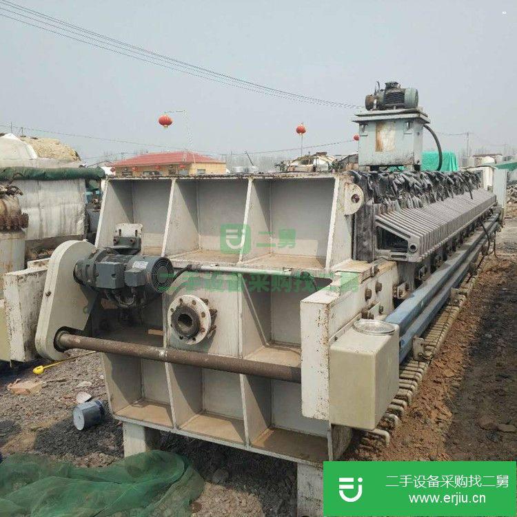 山東出售二手不銹鋼板框壓濾機(jī)