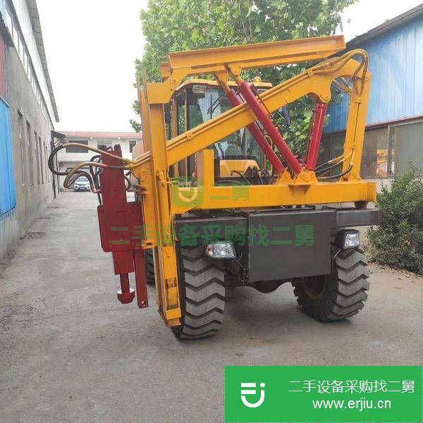 山東出售二手高速公路護(hù)欄安裝打樁機(jī)