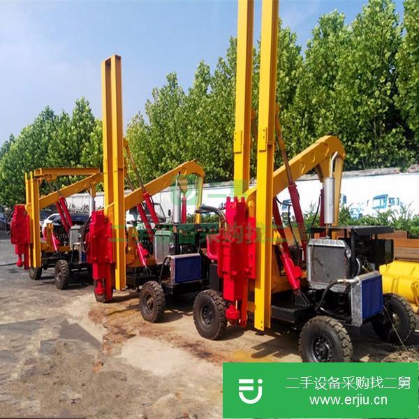 河南出售二手多功能打樁機(jī)