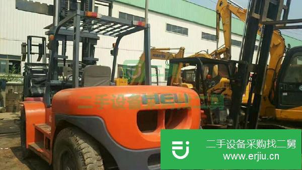 湖北出售二手10噸合力叉車,到手即可干活