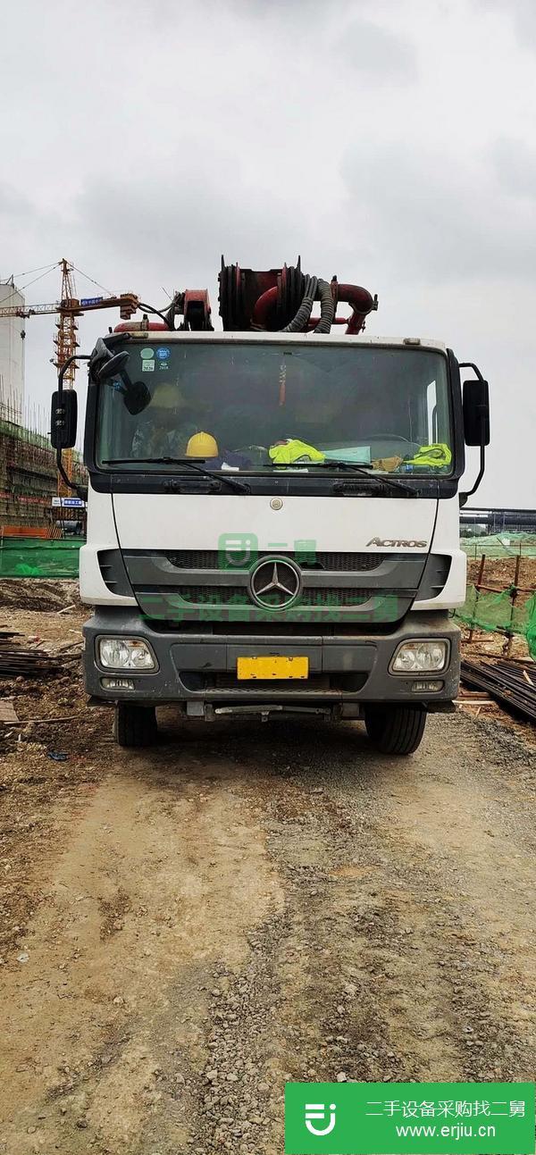 江蘇出售二手徐工56米泵車