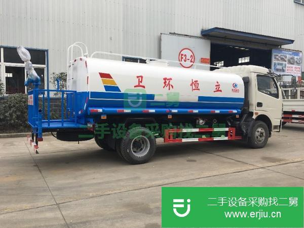 山西出售二手10噸環衛灑水車