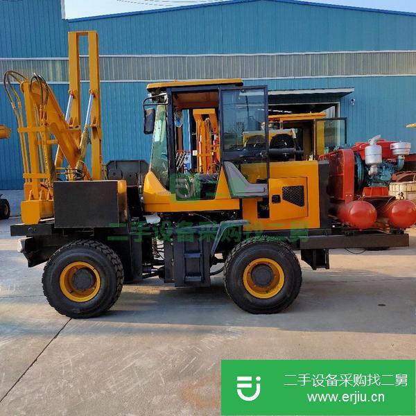 遼寧出售二手護(hù)欄打樁機(jī)