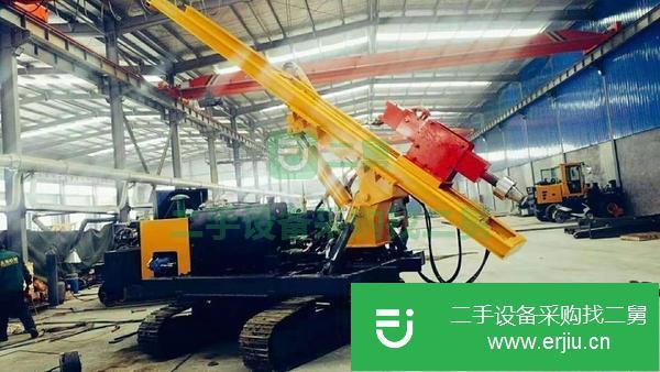 新疆出售二手履帶全液壓打樁機