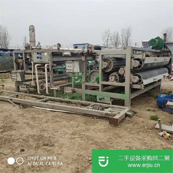 山東出售二手3米帶式壓濾機