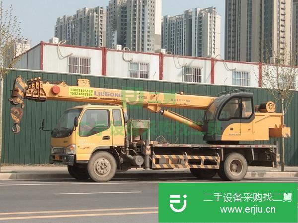 河南出售二手柳工8噸汽車吊