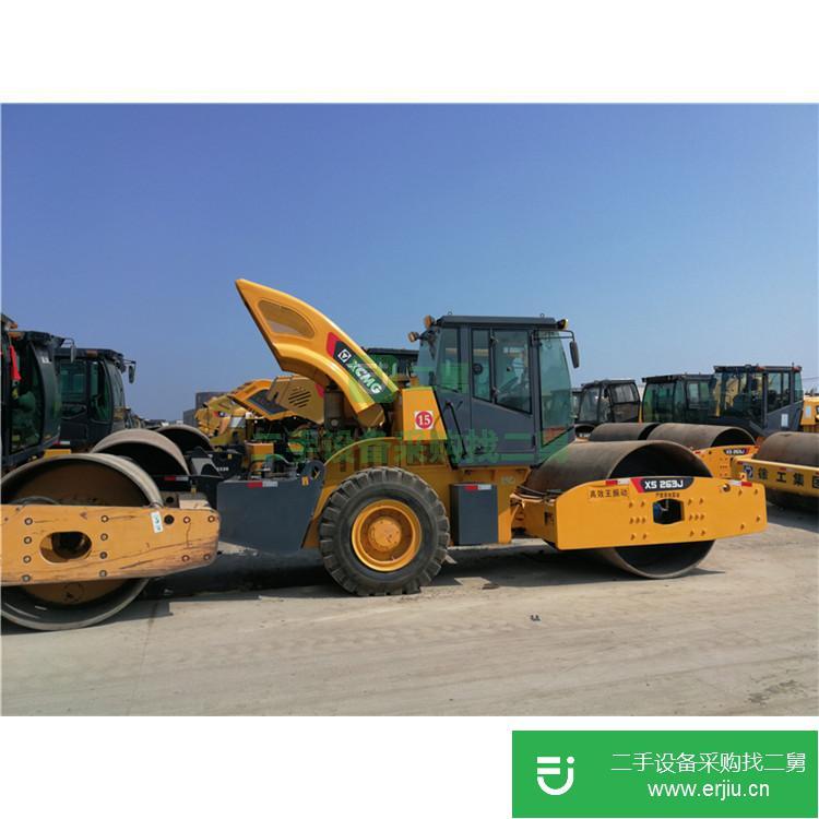 上海出售二手22噸振動壓路機